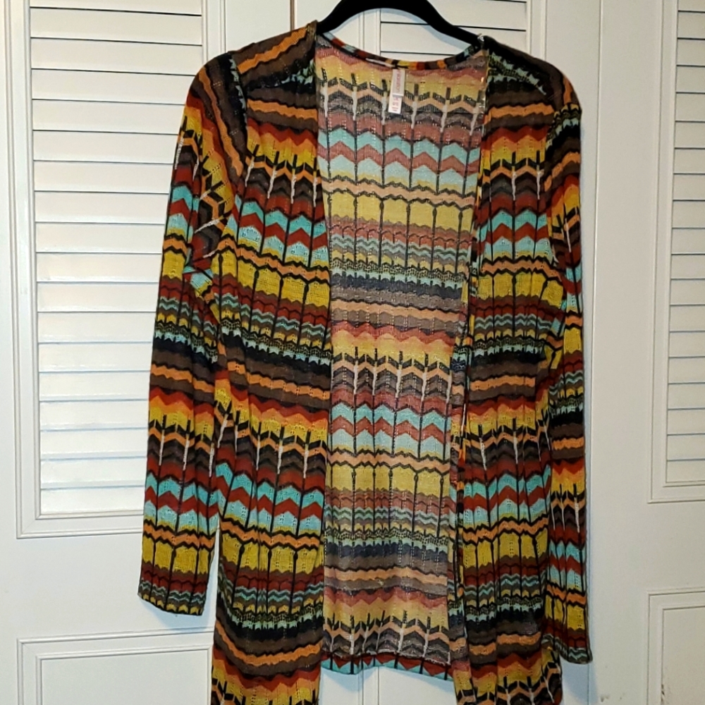 Multi color cardigan